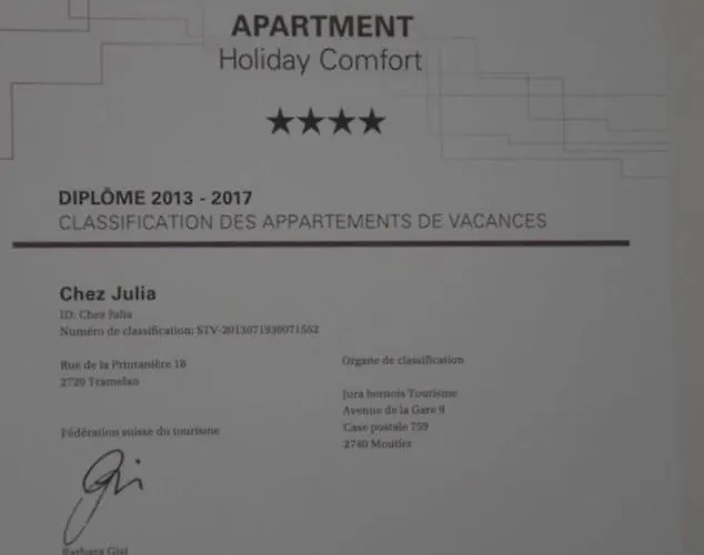 Chez Julia Tramelan